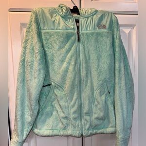 The North Face Women's Mint Green Fleece Jacket Size Small